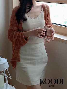 「KOODI（コーデ）のアイテム」を使った、KOODIさん（レディース・164cm）の春コーディネート