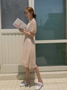 「KOODI（コーデ）のアイテム」を使った、KOODIさん（レディース・160cm）の春コーディネート