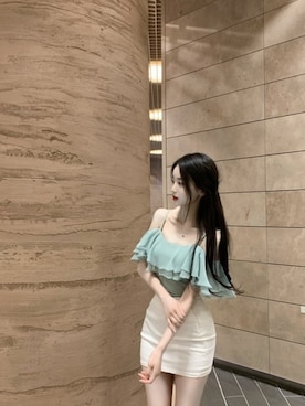 「KOODI（コーデ）のアイテム」を使った、KOODIさん（レディース・168cm）の夏コーディネート