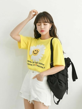「KOODI（コーデ）のアイテム」を使った、KOODIさん（レディース・164cm）の夏コーディネート