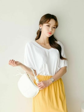 「KOODI（コーデ）のアイテム」を使った、KOODIさん（レディース・164cm）の夏コーディネート