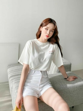 「KOODI（コーデ）のアイテム」を使った、KOODIさん（レディース・164cm）の夏コーディネート