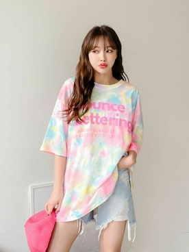「KOODI（コーデ）のアイテム」を使った、KOODIさん（レディース・164cm）の夏コーディネート