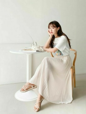 「KOODI（コーデ）のアイテム」を使った、KOODIさん（レディース・164cm）の夏コーディネート
