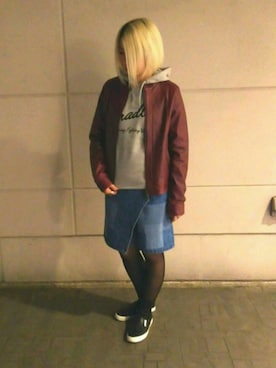 Rさん（レディース・160cm）の春コーディネート