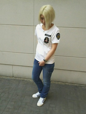 Rさん(レディース・160cm)の春コーディネート