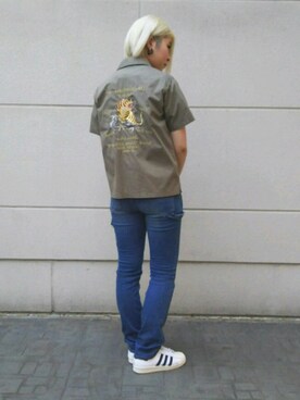 Rさん(レディース・160cm)の春コーディネート