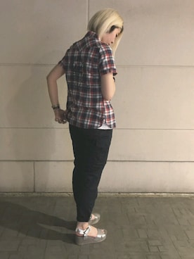 Rさん（レディース・160cm）の春コーディネート