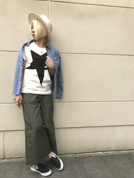 Rさん（レディース・160cm）の夏コーディネート