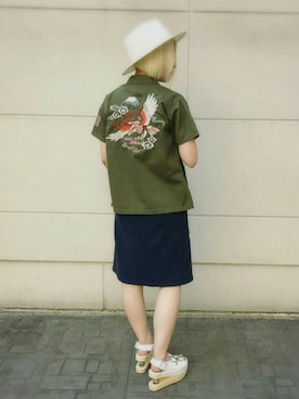 Rさん（レディース・160cm）の夏コーディネート