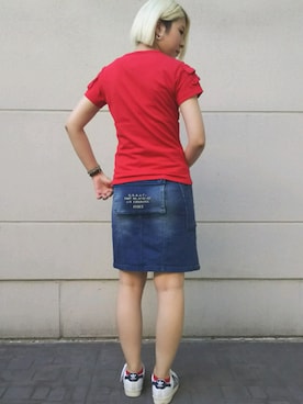 Rさん（レディース・160cm）の夏コーディネート