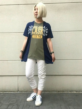 Rさん（レディース・160cm）の夏コーディネート