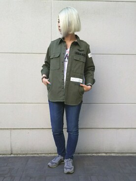 Rさん（レディース・160cm）の夏コーディネート