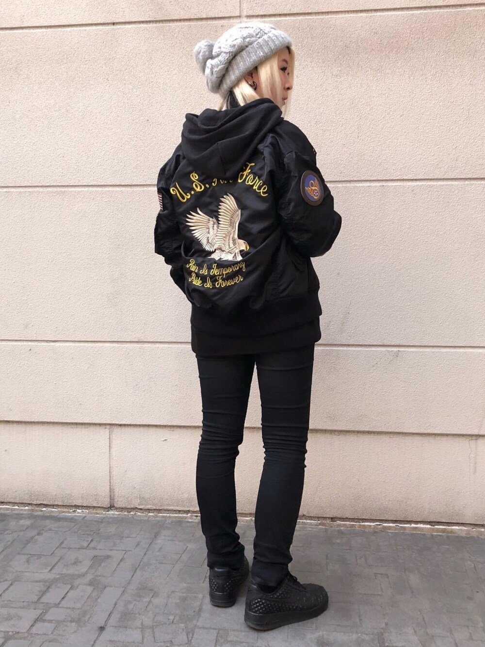 【専用】　　　AVIREX MA-1 LIGHT 452nd SQUADRON AVIREX（アヴィレックス）の「【WEB&DEPOT限定】AVIREX/アヴィレックス