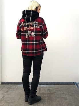 Rさん(レディース・160cm)の冬コーディネート