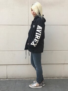 Rさん（レディース・161cm）の春コーディネート