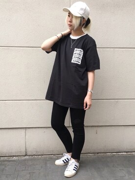 Rさん（レディース・161cm）の春コーディネート