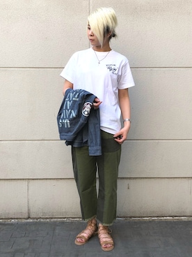 Rさん(レディース・161cm)の春コーディネート