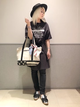 Rさん(レディース・161cm)の夏コーディネート