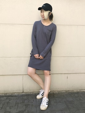 Rさん（レディース・161cm）の夏コーディネート