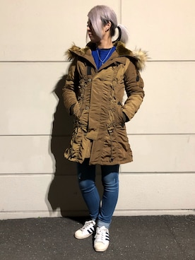 Rさん（レディース・161cm）の秋コーディネート