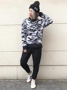 Rさん（レディース・161cm）の秋コーディネート