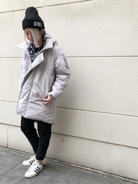 Rさん（レディース・161cm）の秋コーディネート