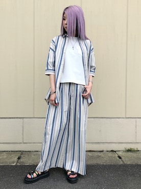 Rさん(レディース・160cm)の夏コーディネート
