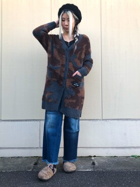 Rさん（レディース・161cm）の秋コーディネート