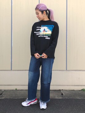 Rさん（レディース・161cm）の春コーディネート