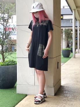 Rさん（レディース・161cm）の夏コーディネート