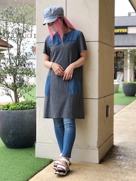 Rさん（レディース・161cm）の夏コーディネート