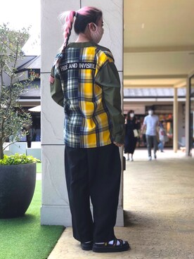 Rさん（レディース・161cm）の夏コーディネート