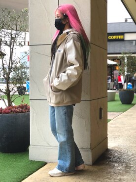 Rさん（レディース・161cm）の冬コーディネート