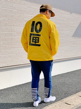 「alexanderwang（アレキサンダーワン）のアイテム（パンツ）」を使った、HirôtaKa_sTさん（メンズ・172cm）の春コーディネート