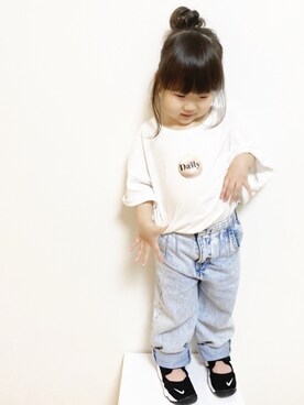 Rikaさん（キッズ・90cm）の夏コーディネート