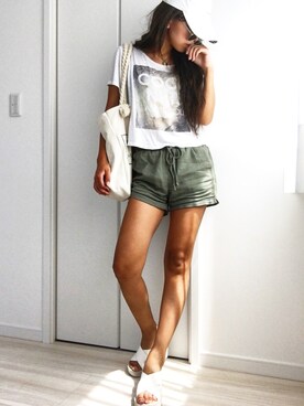 mireさん（レディース・159cm）の夏コーディネート