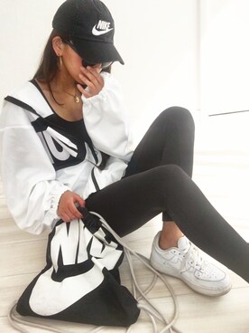 「GRL（グレイル）のアイテム（その他アウター）」を使った、mireさん（レディース・159cm）の春コーディネート