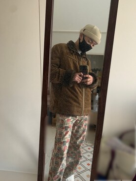 「TESTIFY（テスティファイ）のアイテム」を使った、あ🎧🧡さん（メンズ・163cm）の秋コーディネート