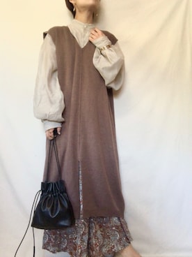 miyaccoさん（レディース・157cm）の秋コーディネート