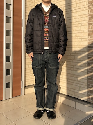 パタゴニア  M's Hyper Puff HoodyサイズXS ネイビー Ms Hyper Puff Hoody （メンズ・ハイパー・パフ・フーディ