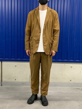 「Blundstone（ブランドストーン）のアイテム（スリッポン）」を使った、metsan1986さん（メンズ・177cm）の夏コーディネート
