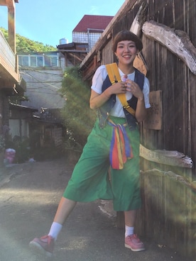 「彩色」｜Veromca さん（レディース・170cm）の夏コーディネート