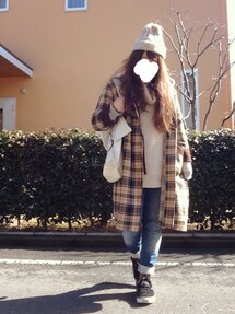 古着 | チェックガウン(その他アウター)