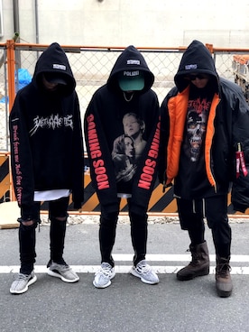「vetements」｜「アイテム（ブルゾン）」を使った、多田雄太郎さん（メンズ・167cm）の春コーディネート