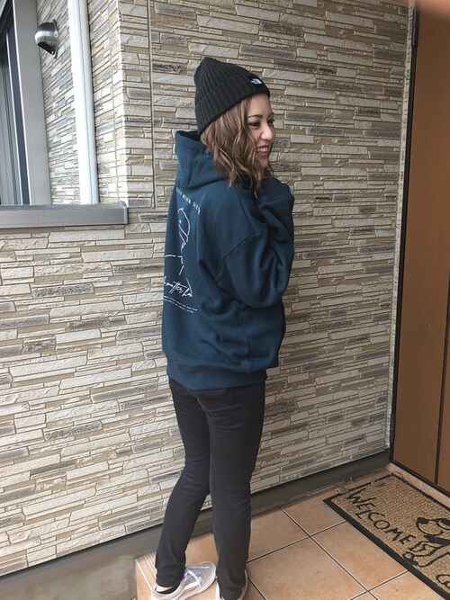 Aki The North Faceのニットキャップ ビーニーを使ったコーディネート Wear