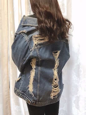 「sevens（セブンズ）のアイテム（ジャケット/アウター）」を使った、a k i さん（レディース・150cm）の春コーディネート