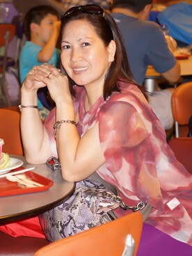 RichelHernandezさん（レディース・150cm）の冬コーディネート
