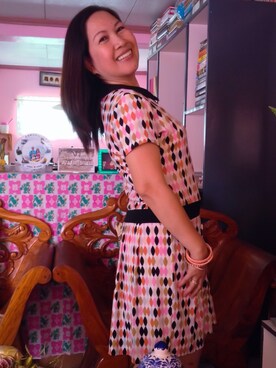 RichelHernandezさん（レディース・150cm）の夏コーディネート