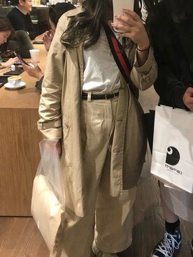 「コードュロイパンツ」｜nooahyuuuuさん（レディース・150cm）の夏コーディネート